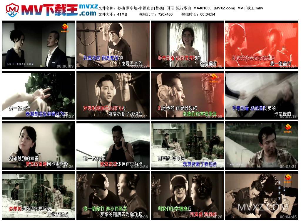 孙楠 罗中旭-幸福宣言[替换]_国语_流行歌曲_MA401850